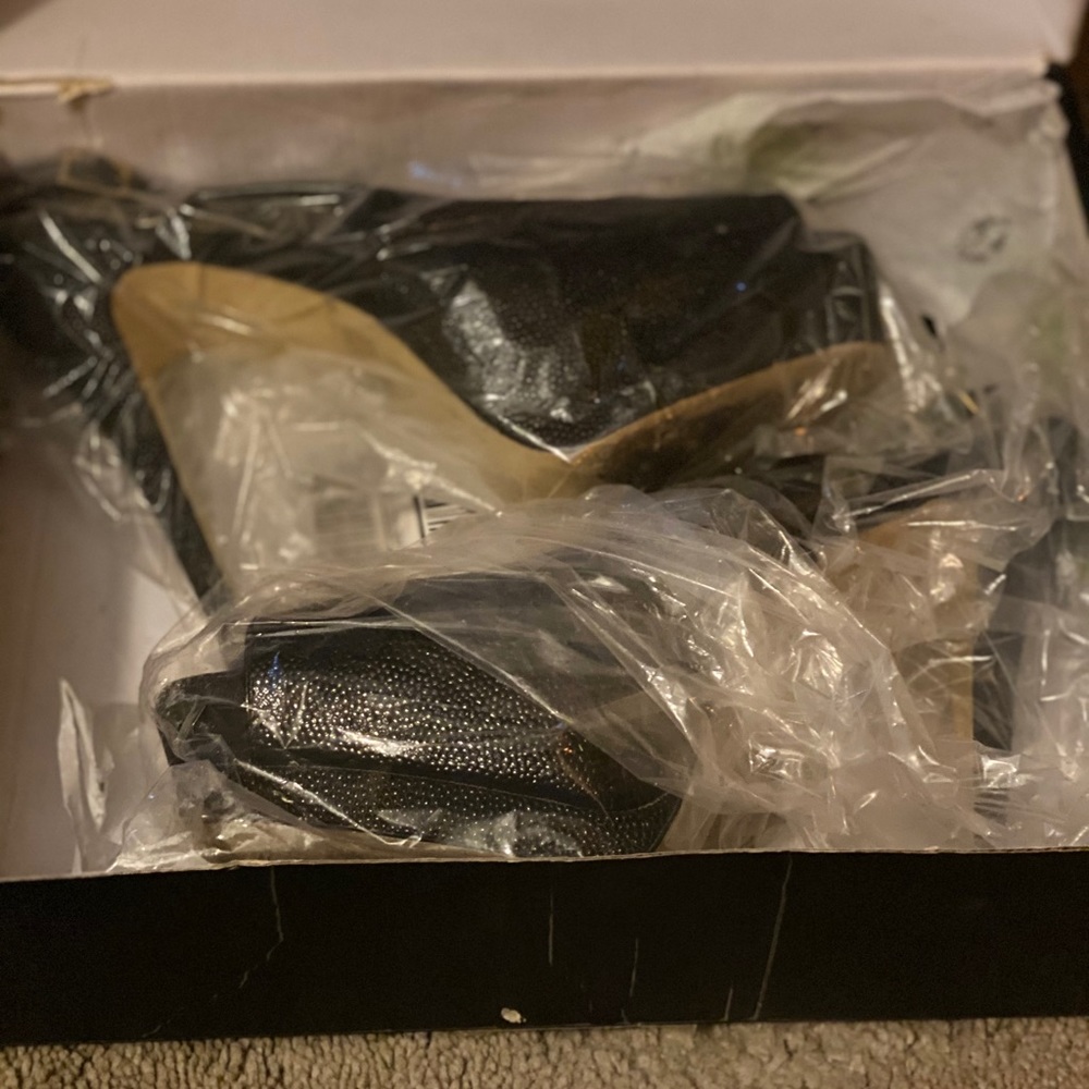 Colin Stuart Black platform sandals - Picture 3 of 6